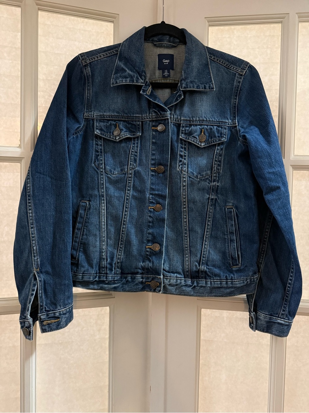 GAP Dark Blue Denim Trucker Jacket